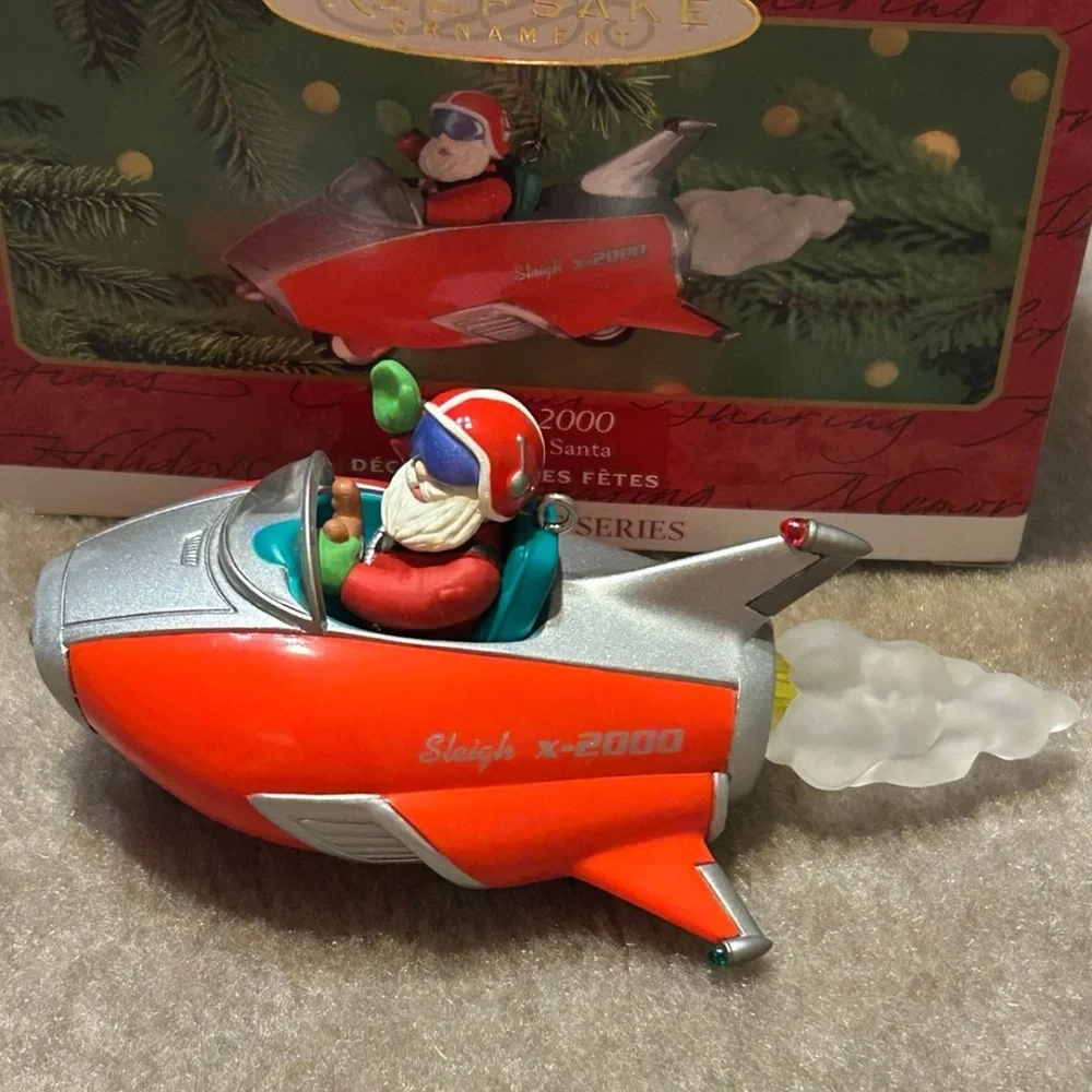 Hallmark Keepsake Sleigh X-2000 Ornament - Picture 2 of 3
